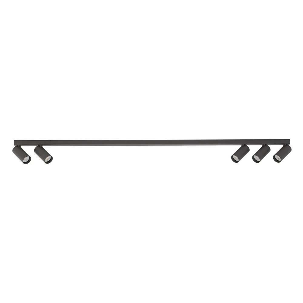 Surface-mounted spot 5x GU10 Fourty dark grey Lyora 5903139114684