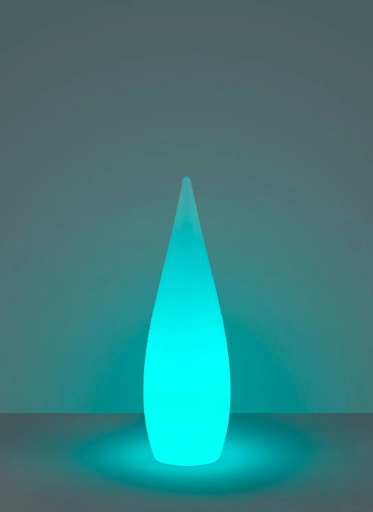 Rechargeable patio lamp Palmas 80cm RGB Trio 4017807500295