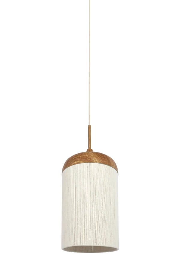 Pendant lamp Dania light wood print Ø 27.5cm Light & Living 8717807743369