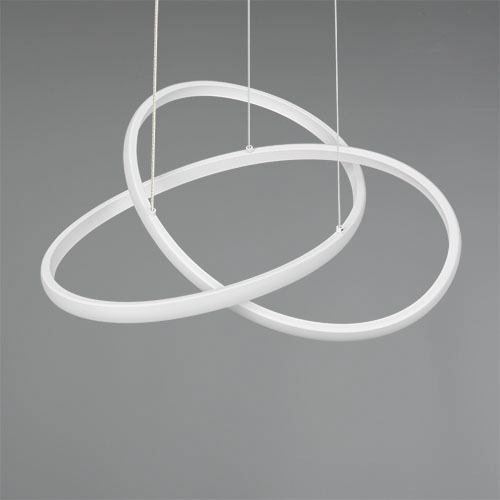 Design pendant lamp Mansa white Trio 4017807682151