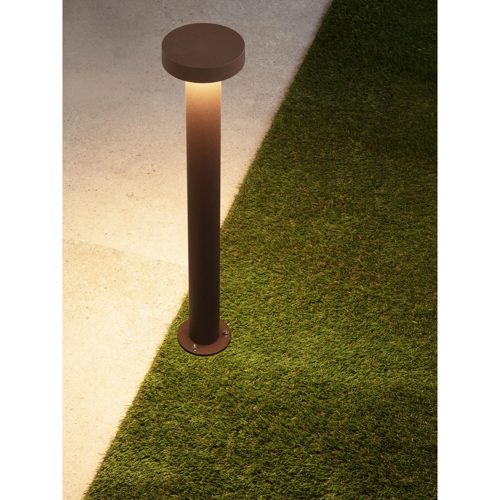 Desing garden lamp Gong rust brown 60cm - 3000K Lyora 5212017496232