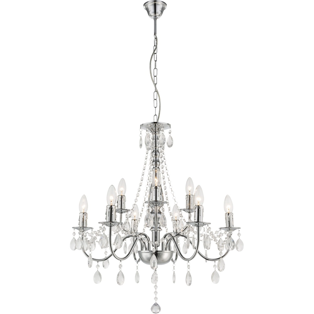 Chandelier William chrome