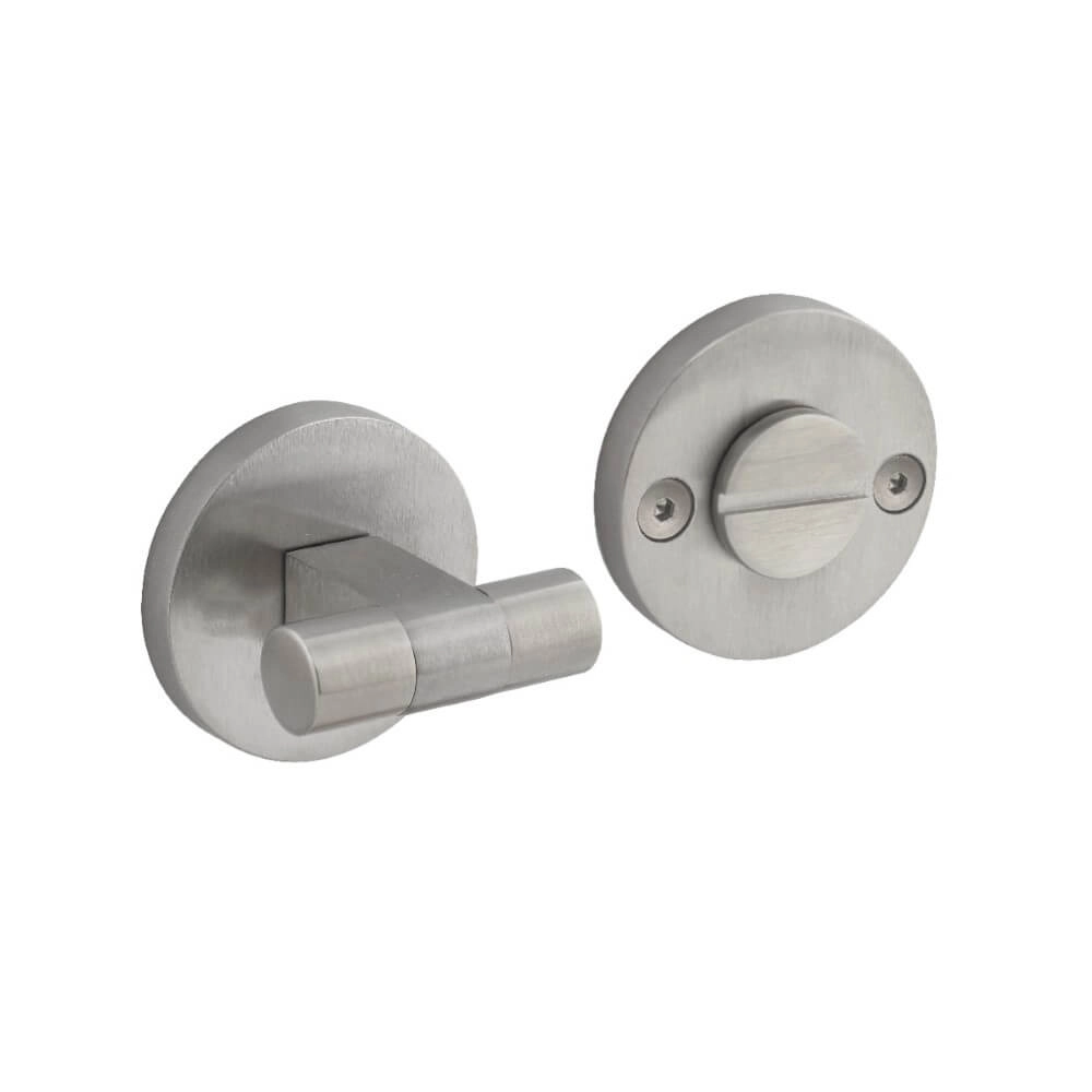 Toilet closure Shiraat right stainless steel