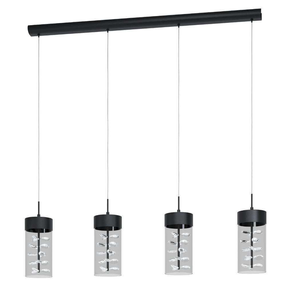 Glass dining room hanging lamp Cabezola Stars of Light 9002759397371