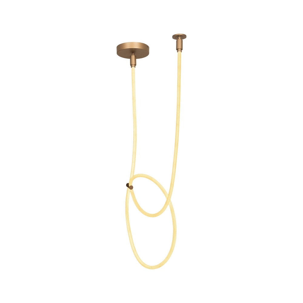 Unique ceiling lamp Janderin 300cm champagne