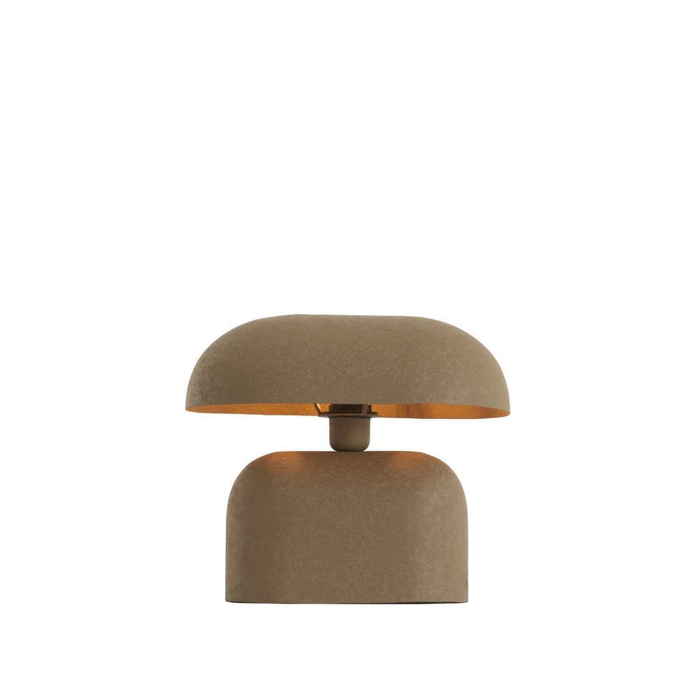 Table lamp Todd oval - matt dark brown Light & Living 8717807818906