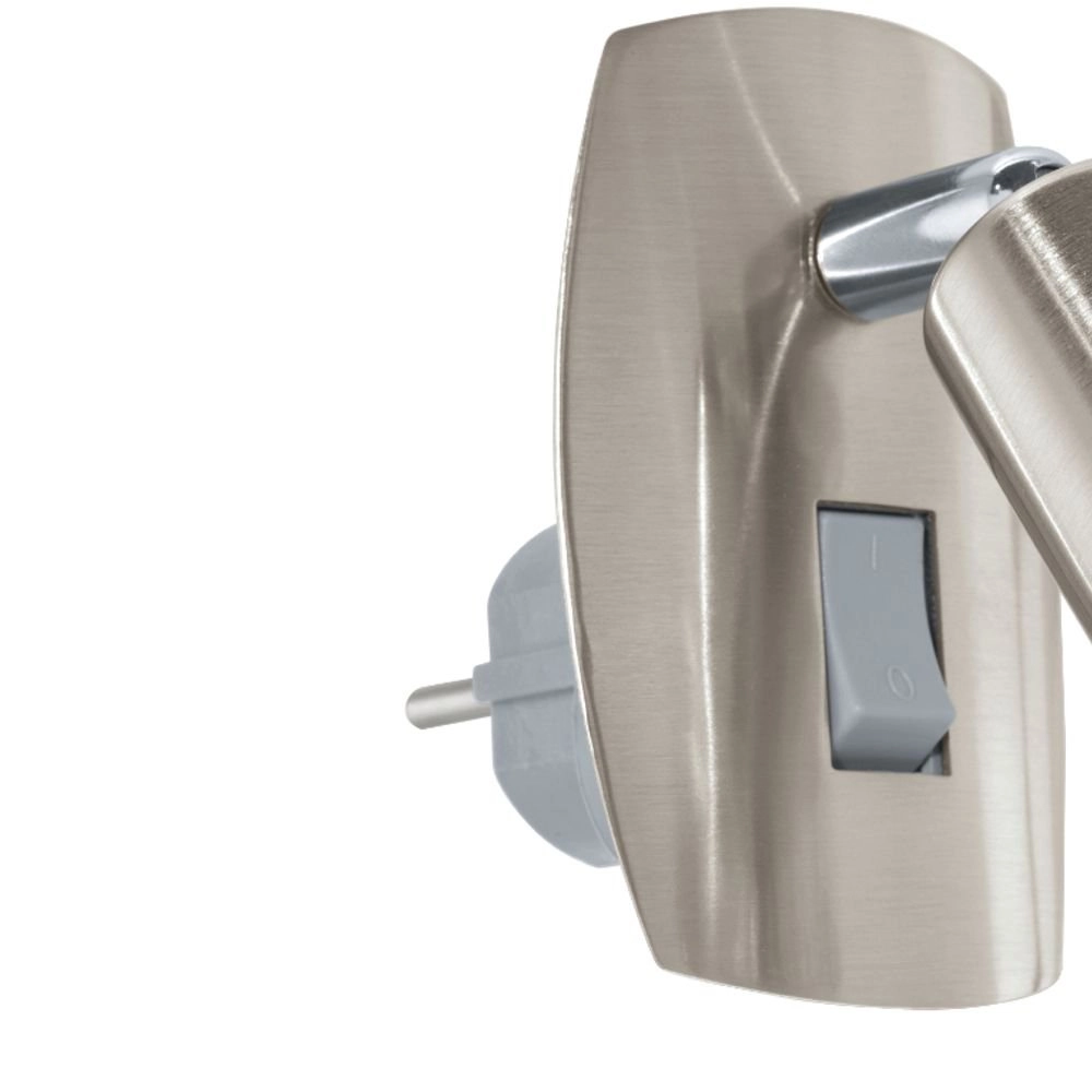 Socket spot Mini 4 with switch nickel matt Eglo 9002759929244