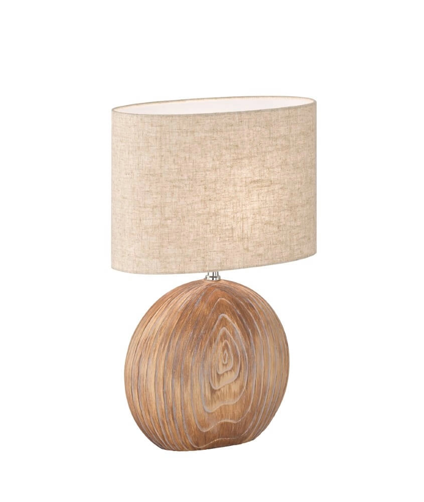 Table lamp Tobse made of ceramic and fabric