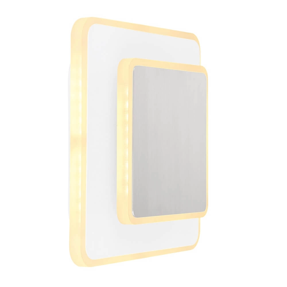 Wall lamp square Many white Globo 9007371422616