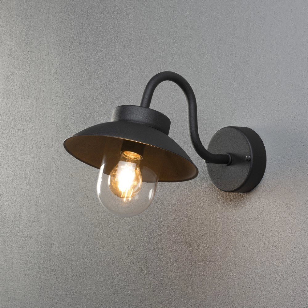 Barn lamp Vega Mini 22cm black KonstSmide 7318304177506
