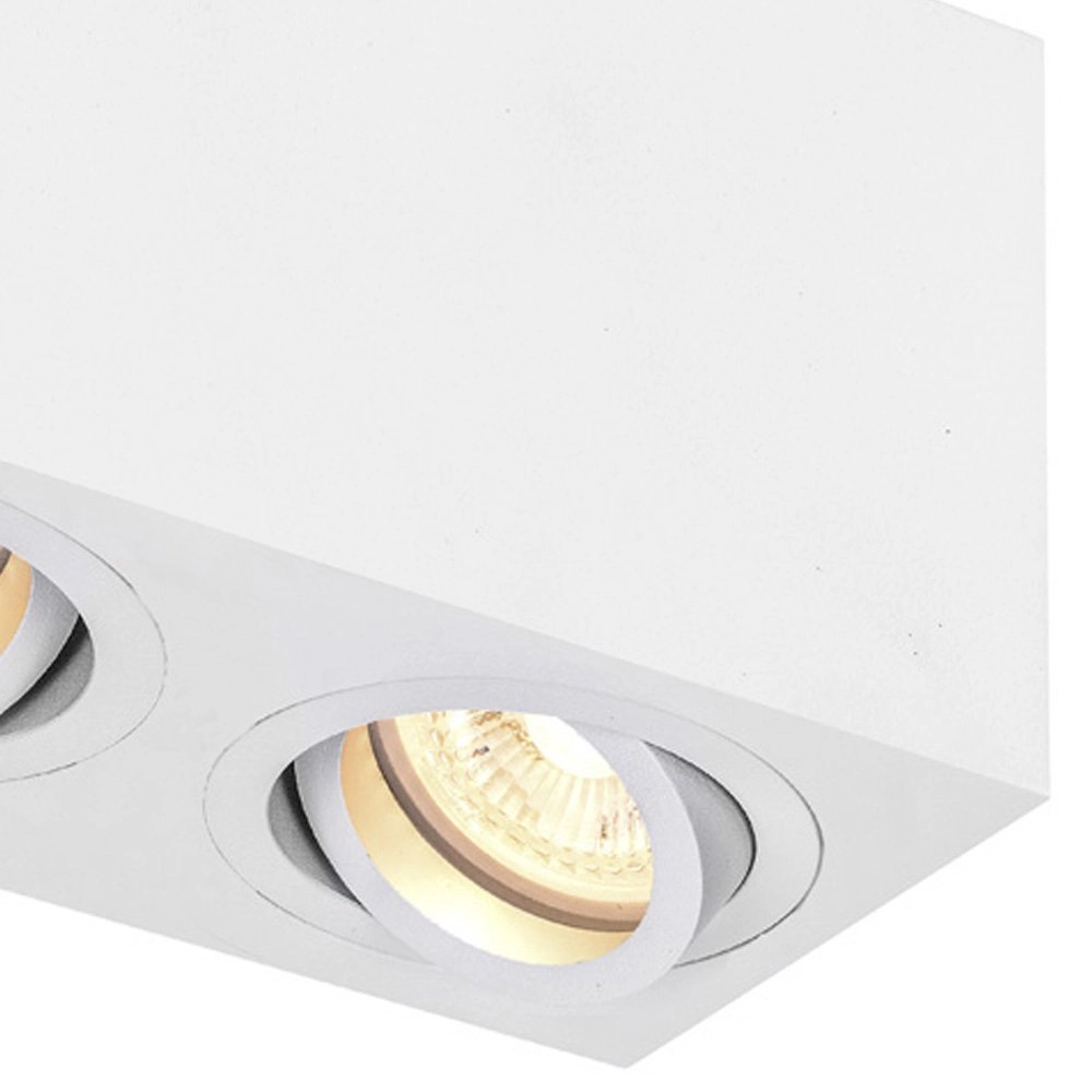 Ceiling lamp Triledo GU10 2-light 16cm white SLV 4024163222273