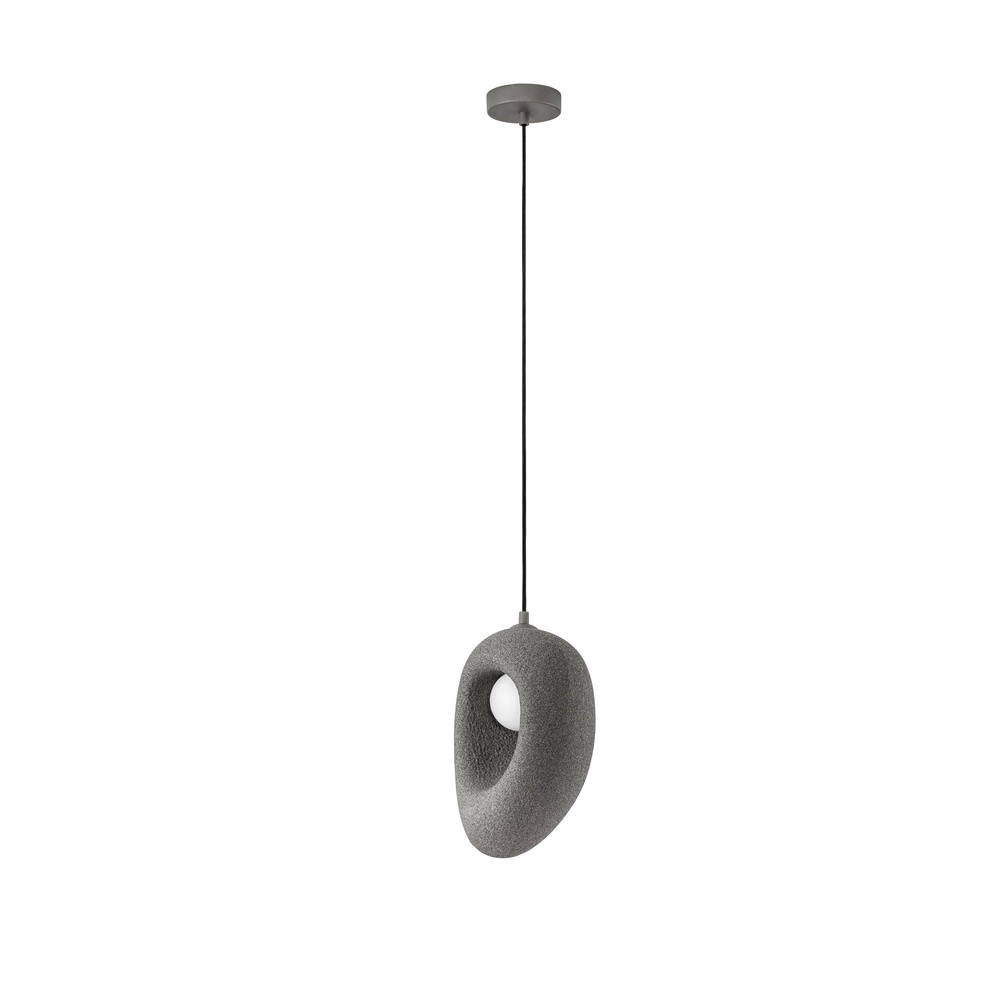 Natural pendant lamp Tempus grey 30cm Lyora 5212017476838