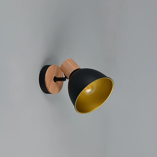 Ceiling lamp Delume Single Black Trio 4017807672237