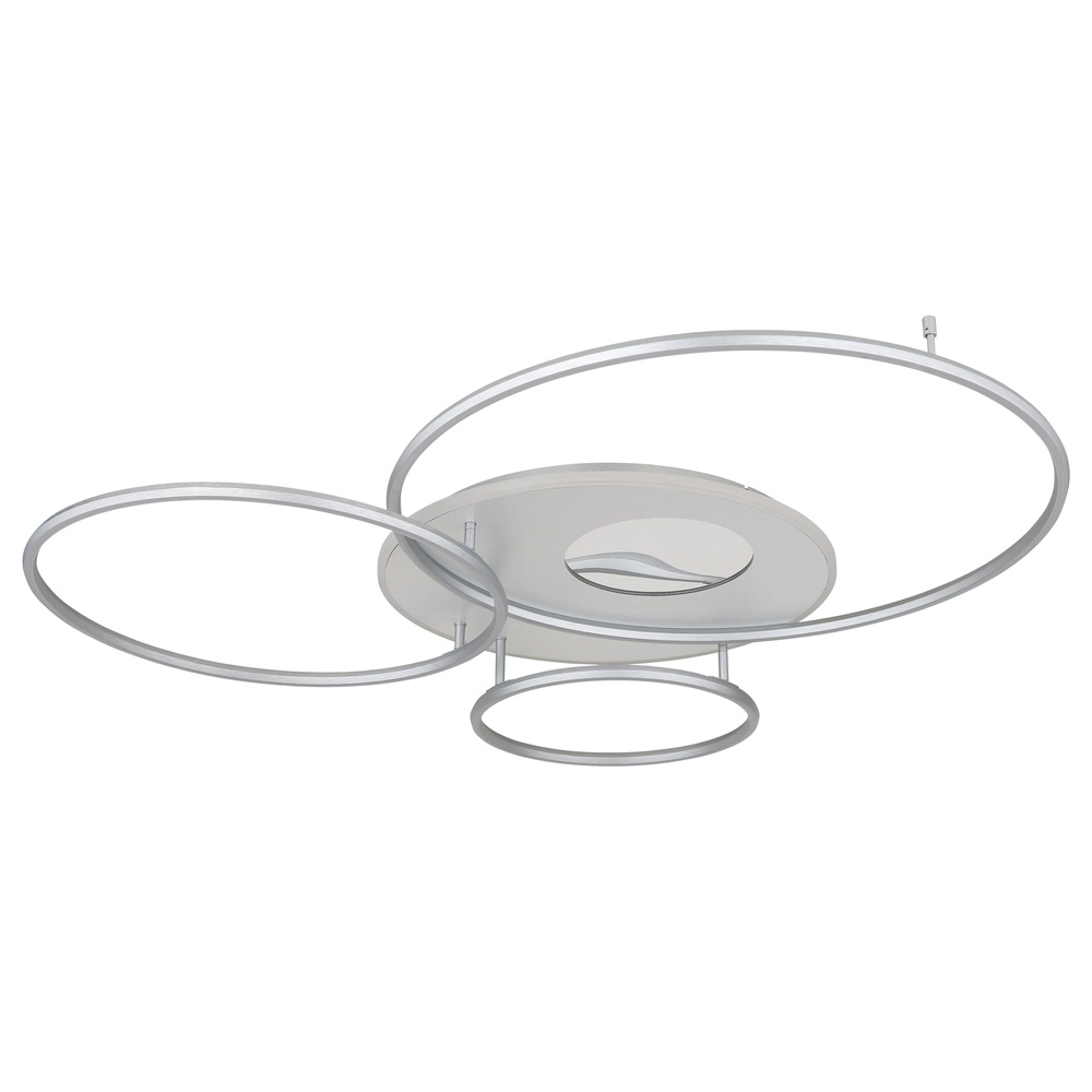 Ceiling lamp Invertina silver grey 126cm Globo 9007371450015