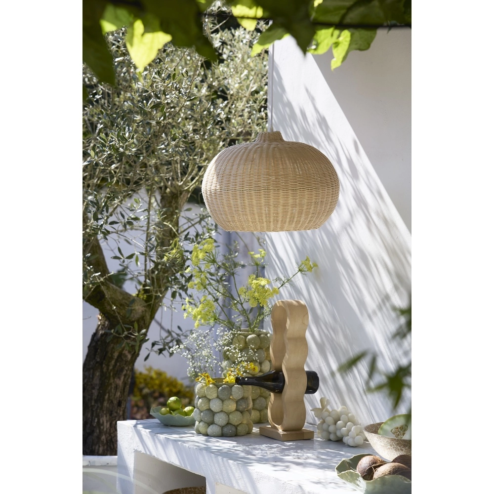 Rattan pendant lamp Melzor Ø 55cm - natural Light & Living 8717807820589