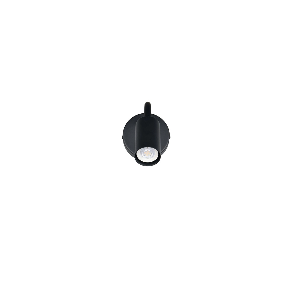 Wall light Taryn Black with switch Trio 4017807685671