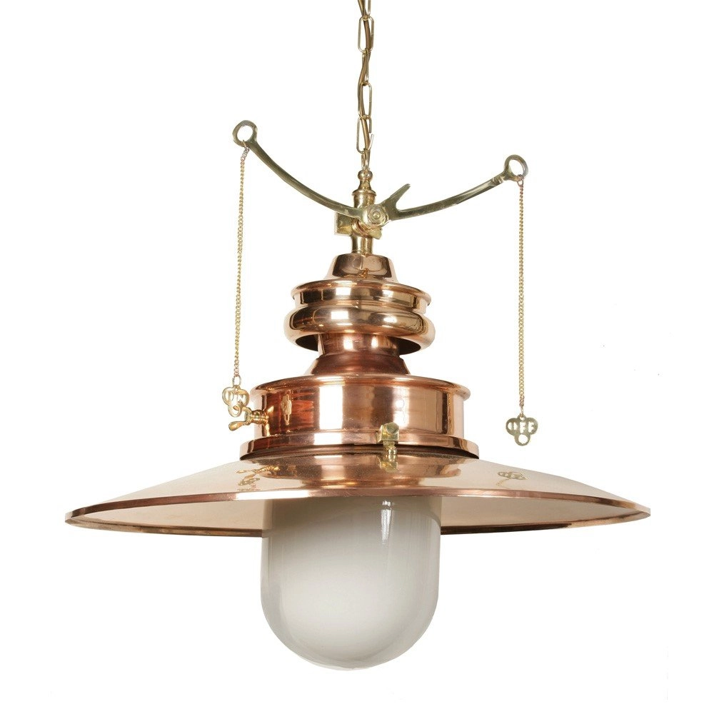 Antique pendant lamp Paddington Station L