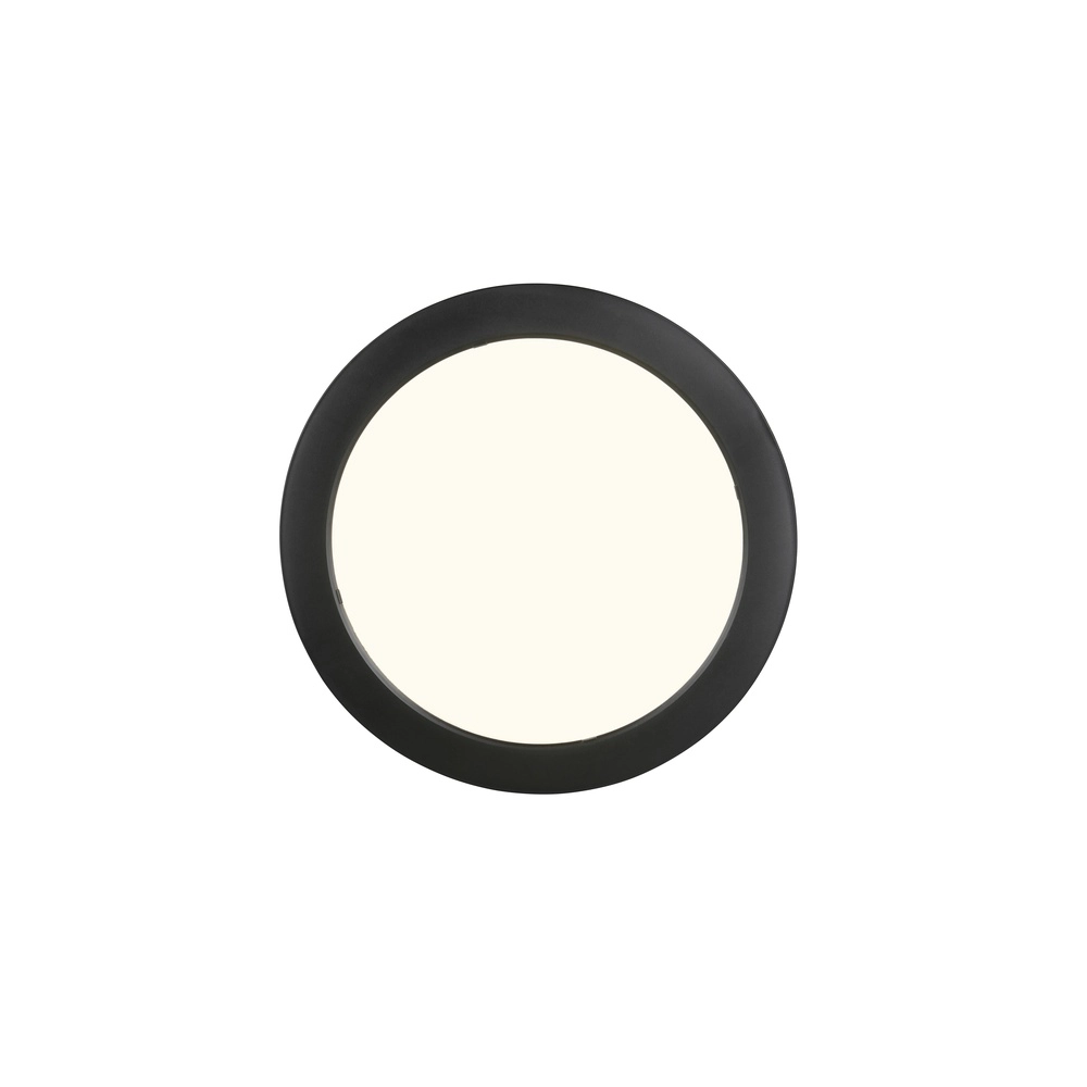 Recessed spotlight Ural black Ø 29,4cm Trio 4017807711486