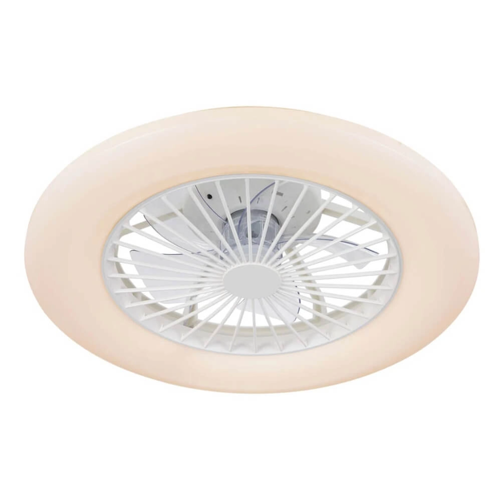 Ceiling fan with lighting Oslo white Beacon 9333509205272