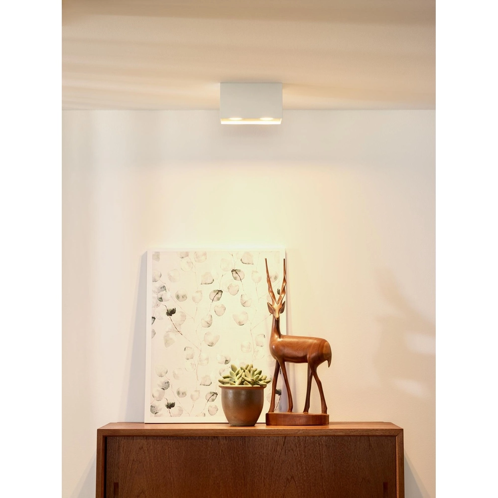 Ceiling spotlight Bodi 2-light white Lucide 5411212091598