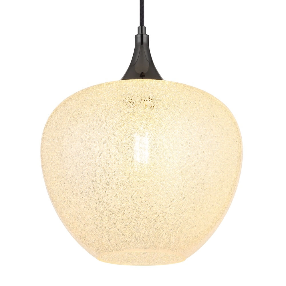 Anthracite pendant lamp Maxy with white glass Ø 29cm Globo 9007371447176