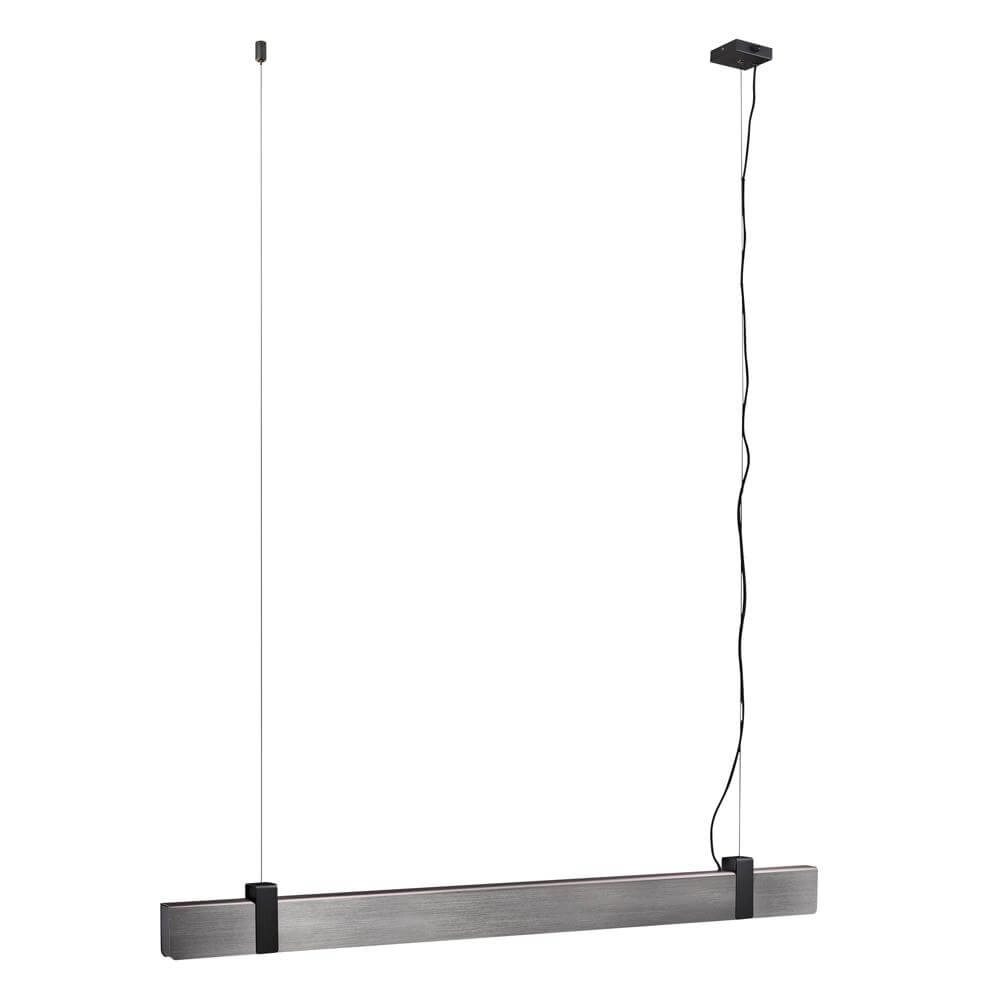 Design pendant lamp Lilt brushed metal