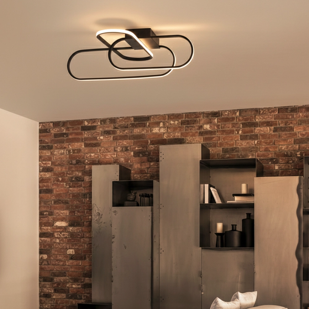 Design ceiling lamp Arte black