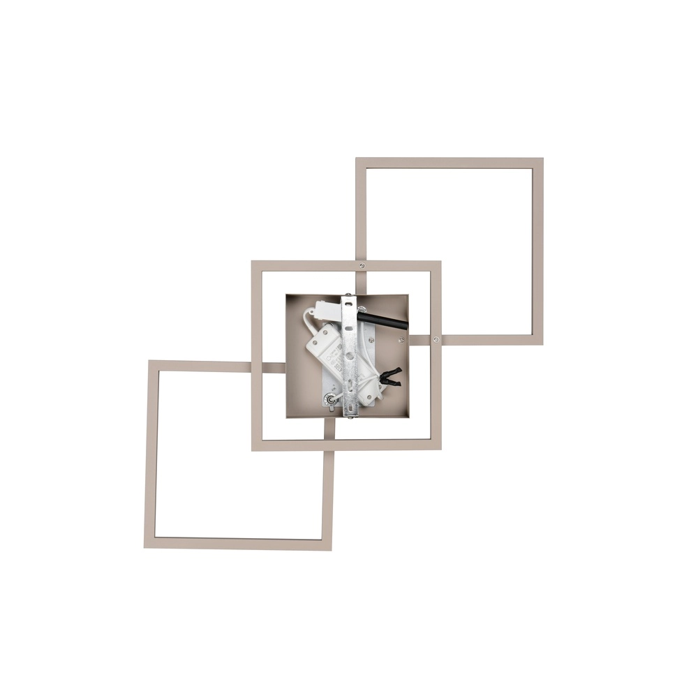 Modern ceiling lamp Trail 74.5cm sand brown