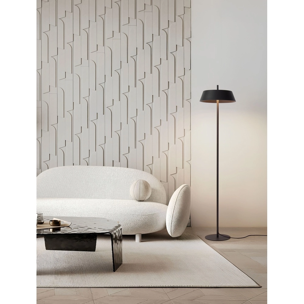 Sleek floor lamp Velio Black design