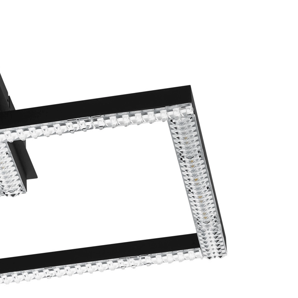Black ceiling lamp Lejias with led Eglo 9002759997991