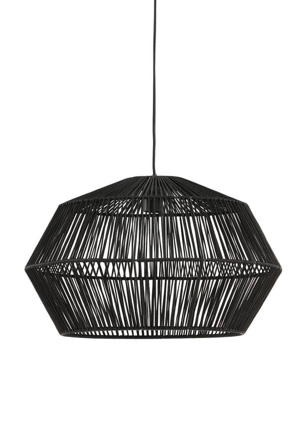 Bohemian pendant lamp Deya black Ø 49cm Light & Living 8717807681135