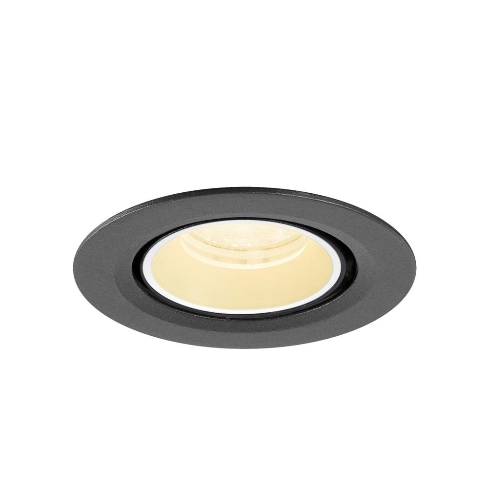 Recessed spotlight Numinos Gimble XS black/white 3000K - 40deg SLV 4024163307062