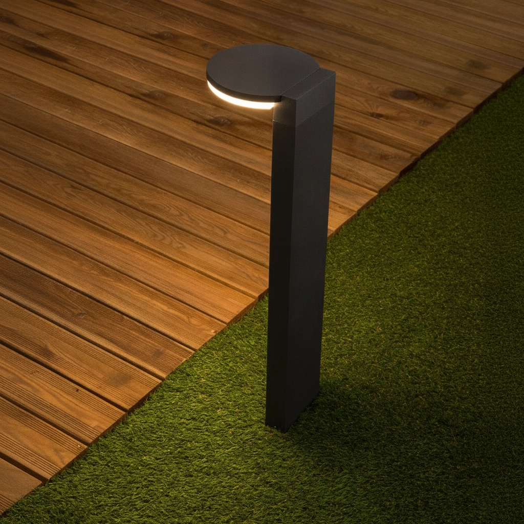 Design garden lamp Posen grey