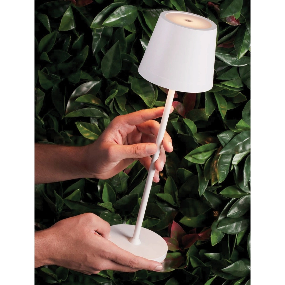 Rechargeable table lamp Seina white