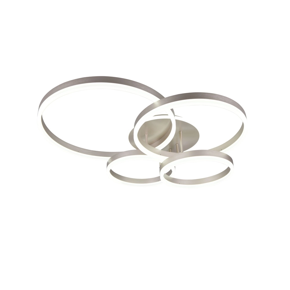 Ceiling lamp Drake Nickel Modern Trio 4017807657821