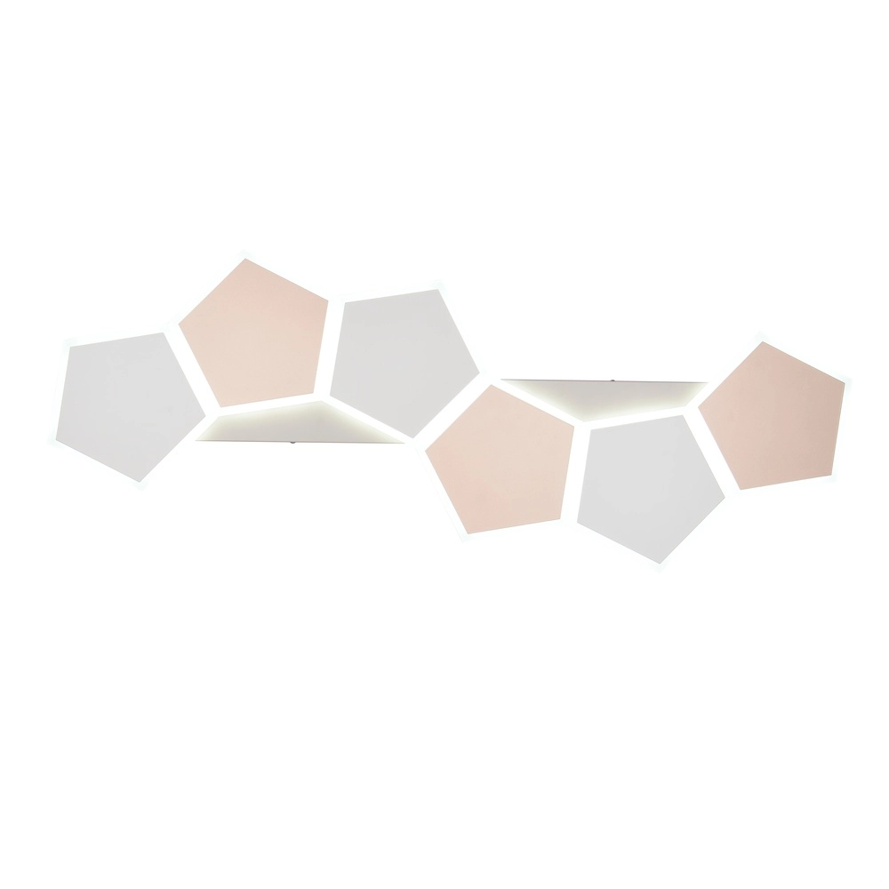 Unique ceiling lamp Zaya M mocha brown Trio 4017807683004