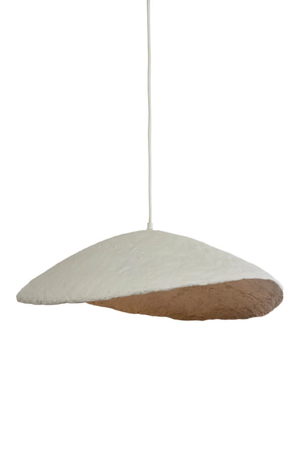 White pendant lamp Lonia 71cm Light & Living 8717807743161
