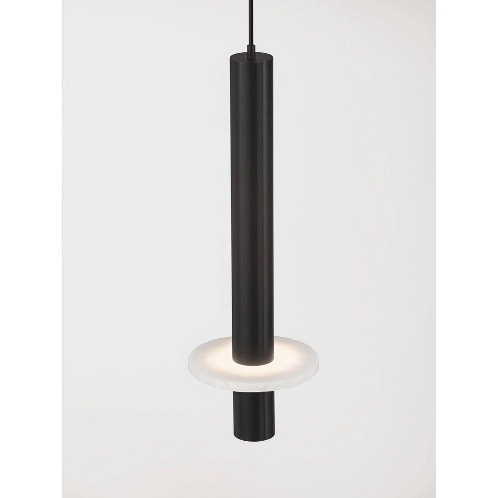 Design pendant lamp Noemi black with white Ø 11cm Lyora 5212063503274