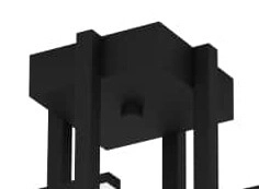 Black ceiling lamp Ipolitto led Eglo 9002759998172