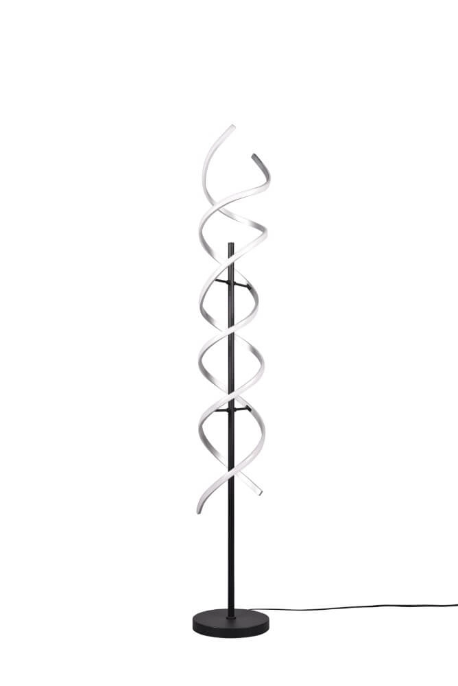 Designer floor lamp Sequence brushed metal Trio 4017807540765