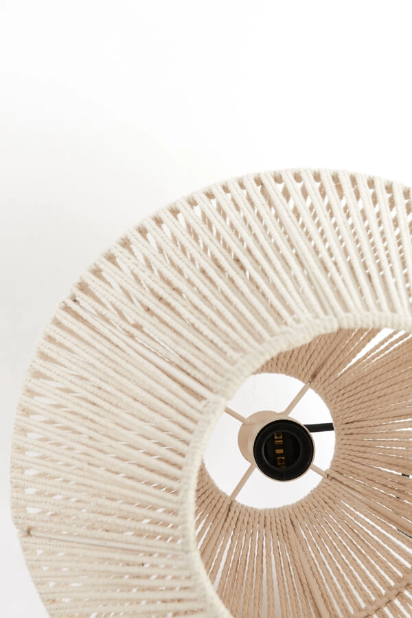 Scandinavian pendant lamp Deya cream Ø38cm Light & Living 8717807744953