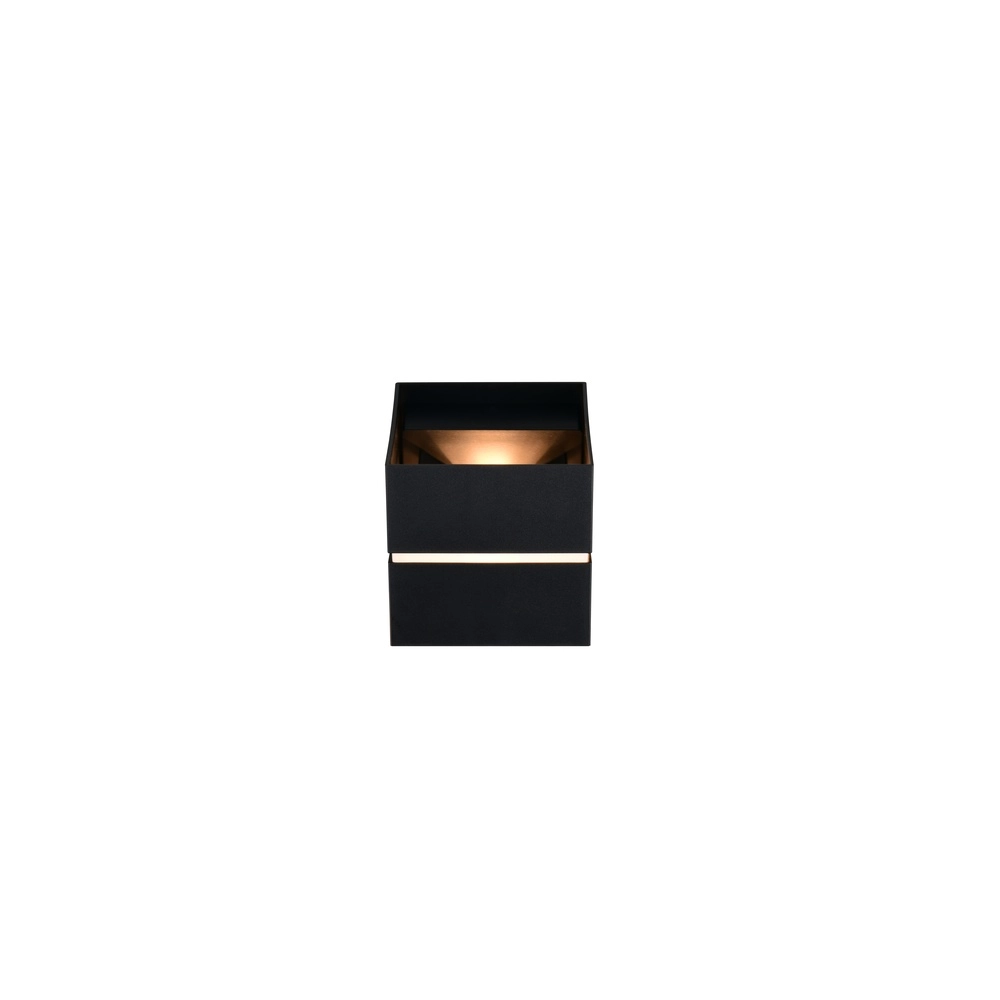 Design wall lamp Logrono Black Trio 4017807687651