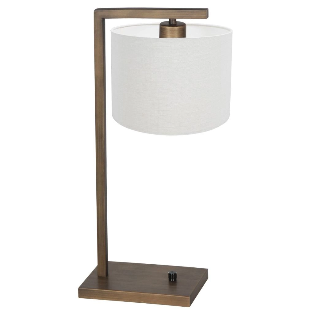 Table lamp Stang with white hood