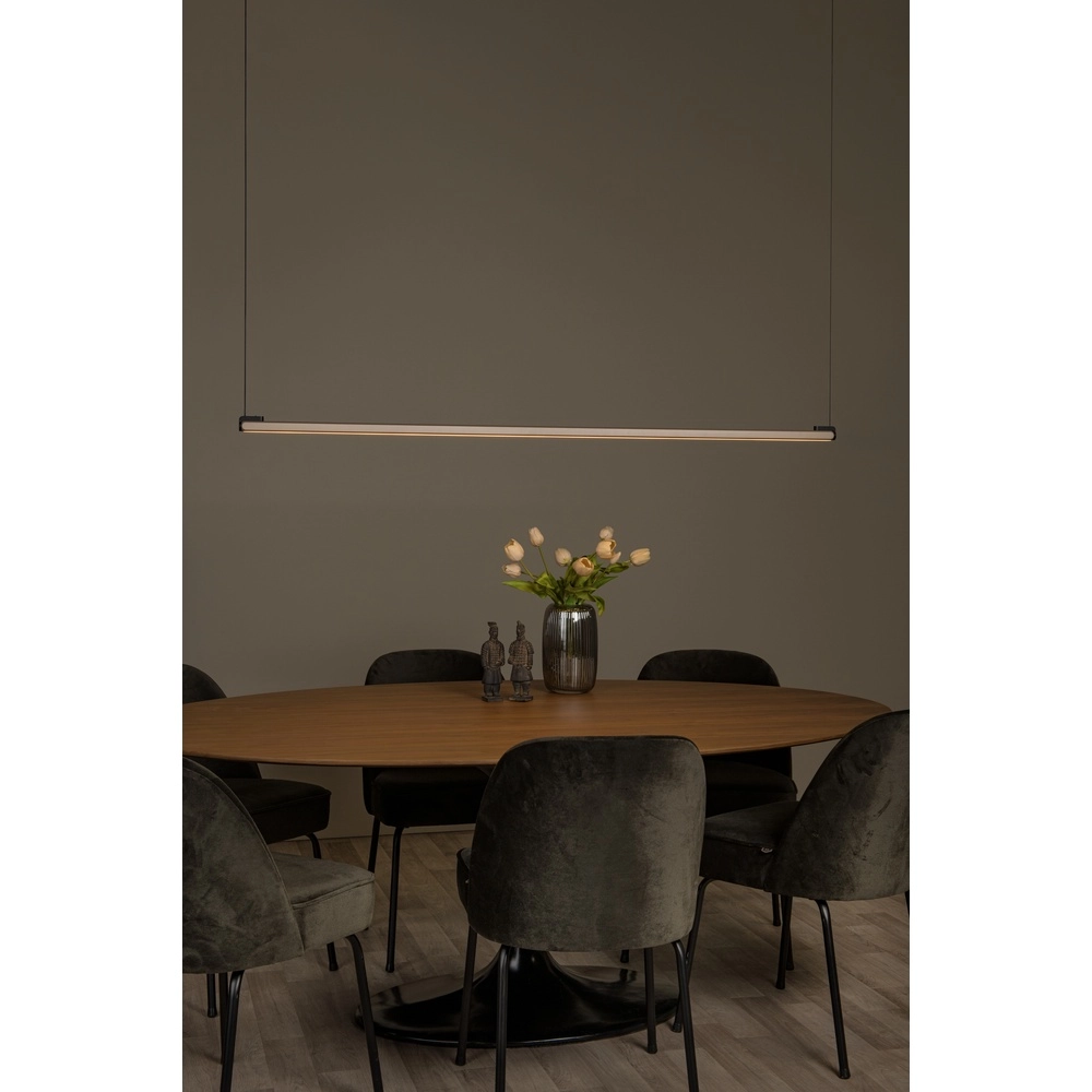 Sleek LED pendant light Braga 150cm - champagne Premium by Lucide 5411212234445