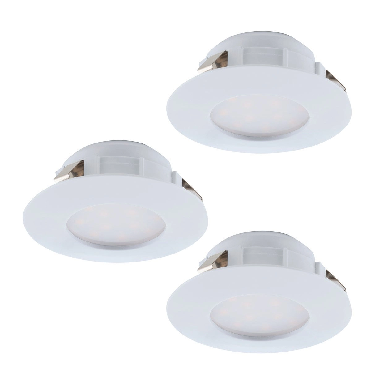 LED spot Pineda (3) 3x6w - 3000K - 7,8cm white