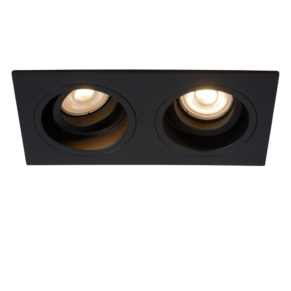 Rectangular recessed spotlight Embed Black Lucide 5411212221261
