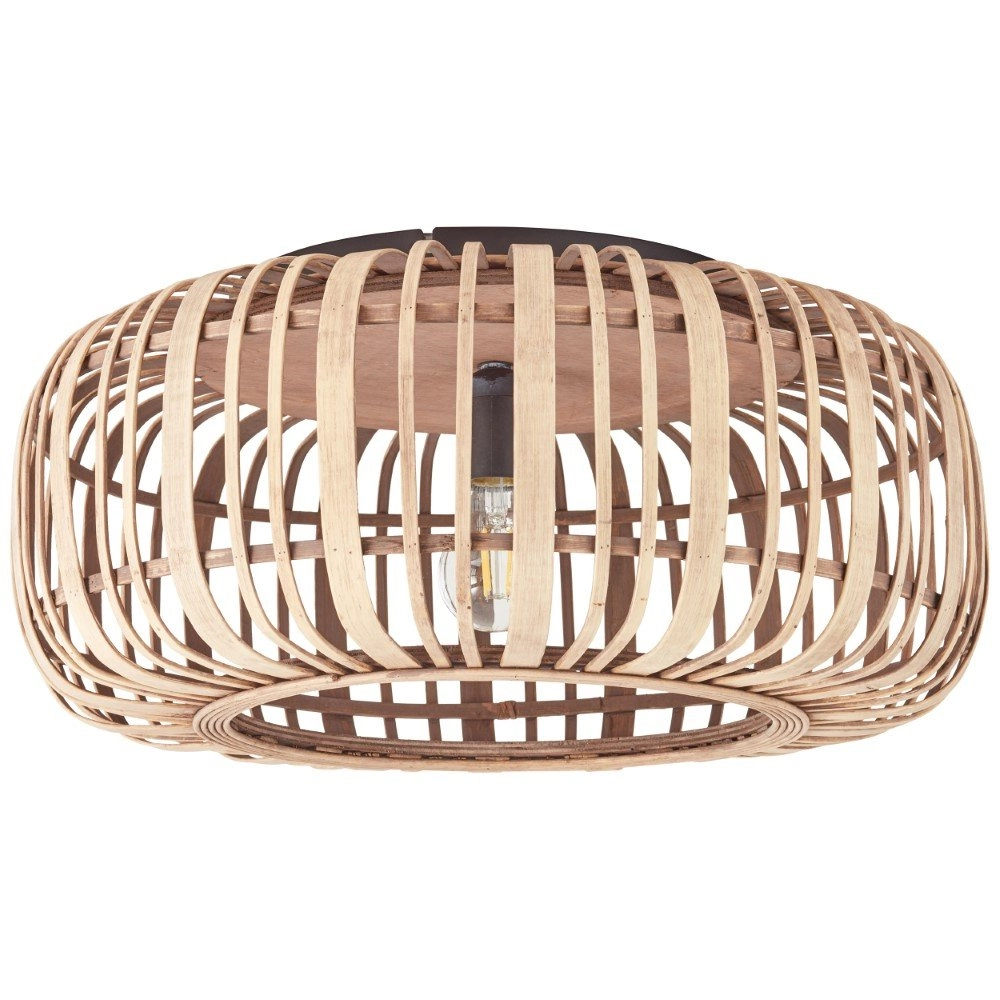 Rattan ceiling lamp Woodrow