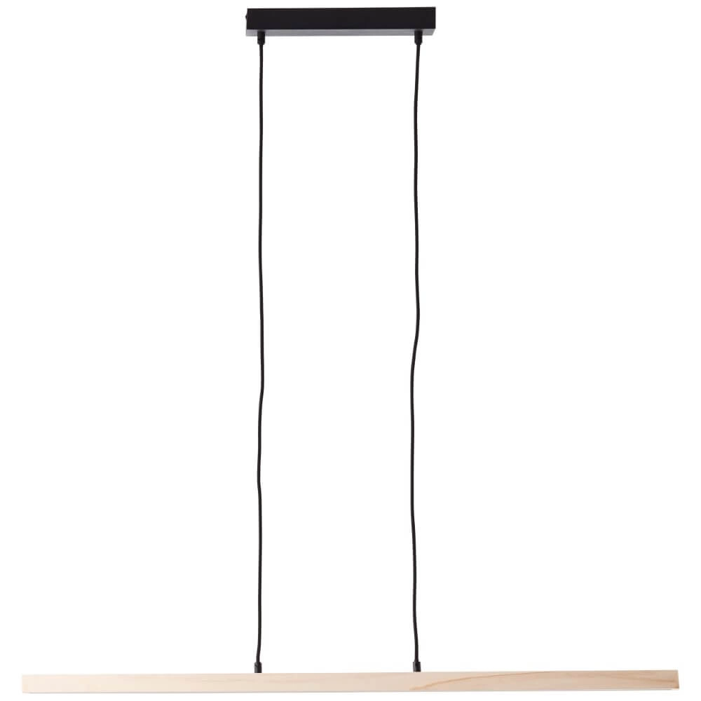 Wooden pendant lamp Arion 150cm