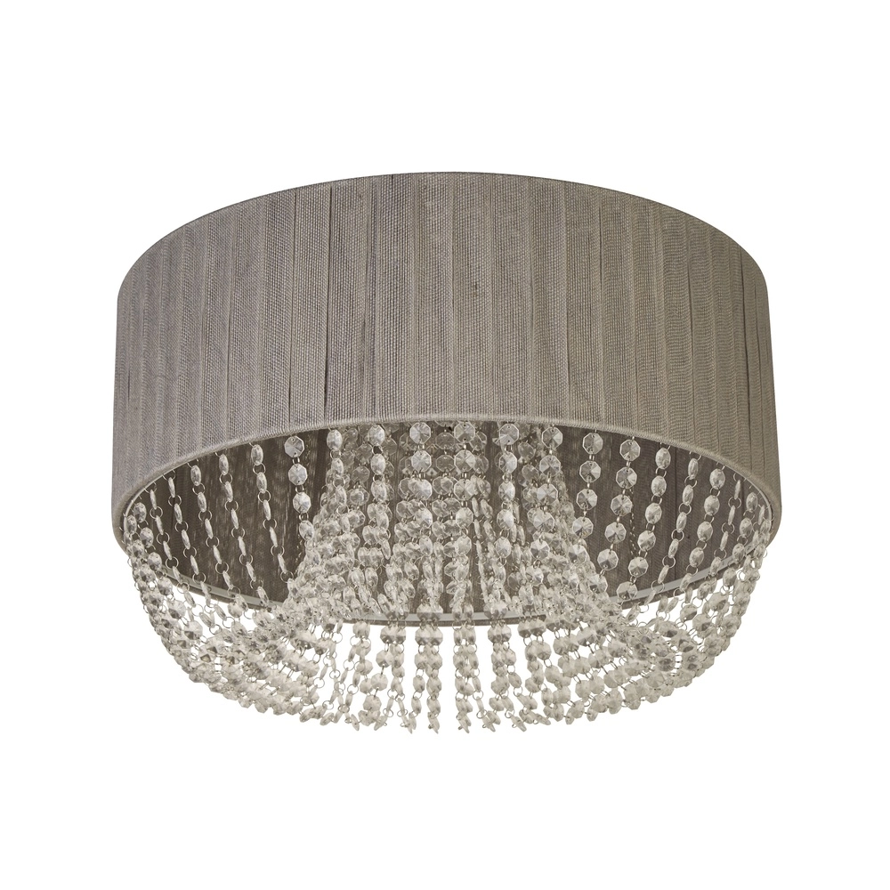 Ceiling lamp Bellano chrome Ø 50cm Searchlight 5053423306858