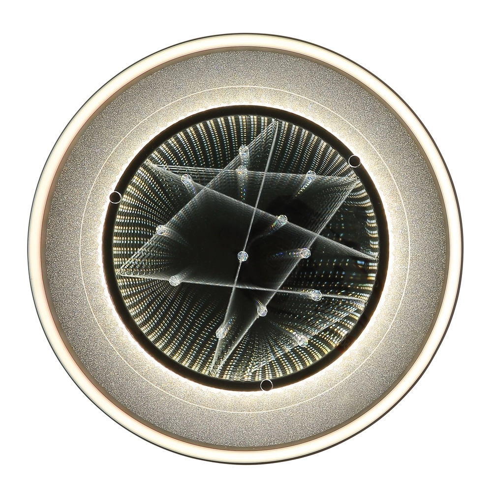 Black ceiling lamp Mirrora Ø 40cm Globo 9007371566853